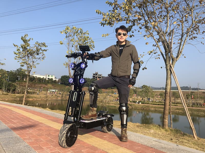 X13 Top Power 72V 8000W Offroad Electric Scooter